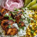 Mexikanische Street Corn Hähnchen Bowl: Geschmacksexplosion!