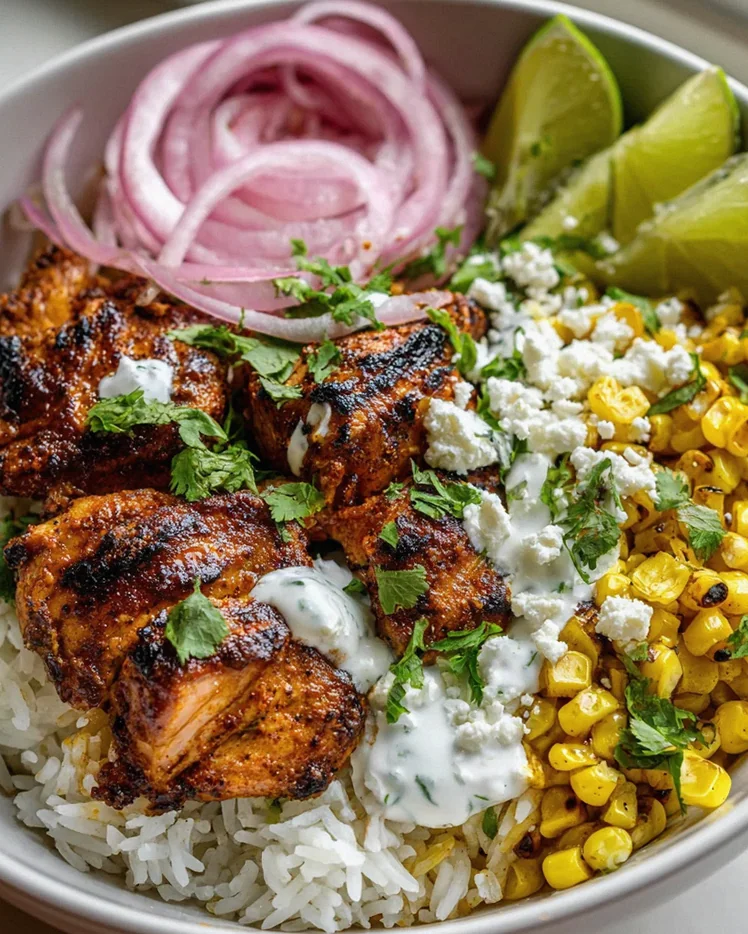 Mexikanische Street Corn Hähnchen Bowl: Geschmacksexplosion! – Schritt 1