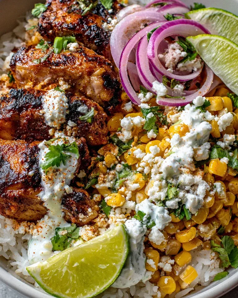 Mexikanische Street Corn Hähnchen Bowl: Geschmacksexplosion! – Schritt 2