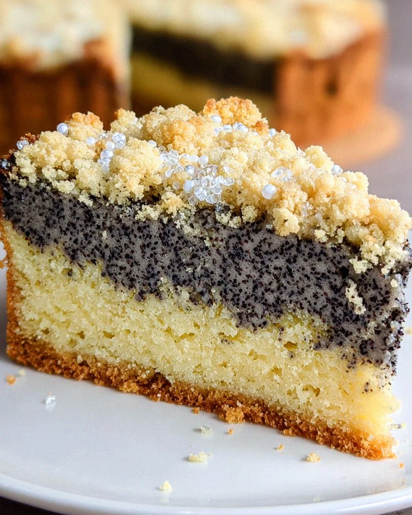 Mohnkuchen mit Streusel – Schritt 1