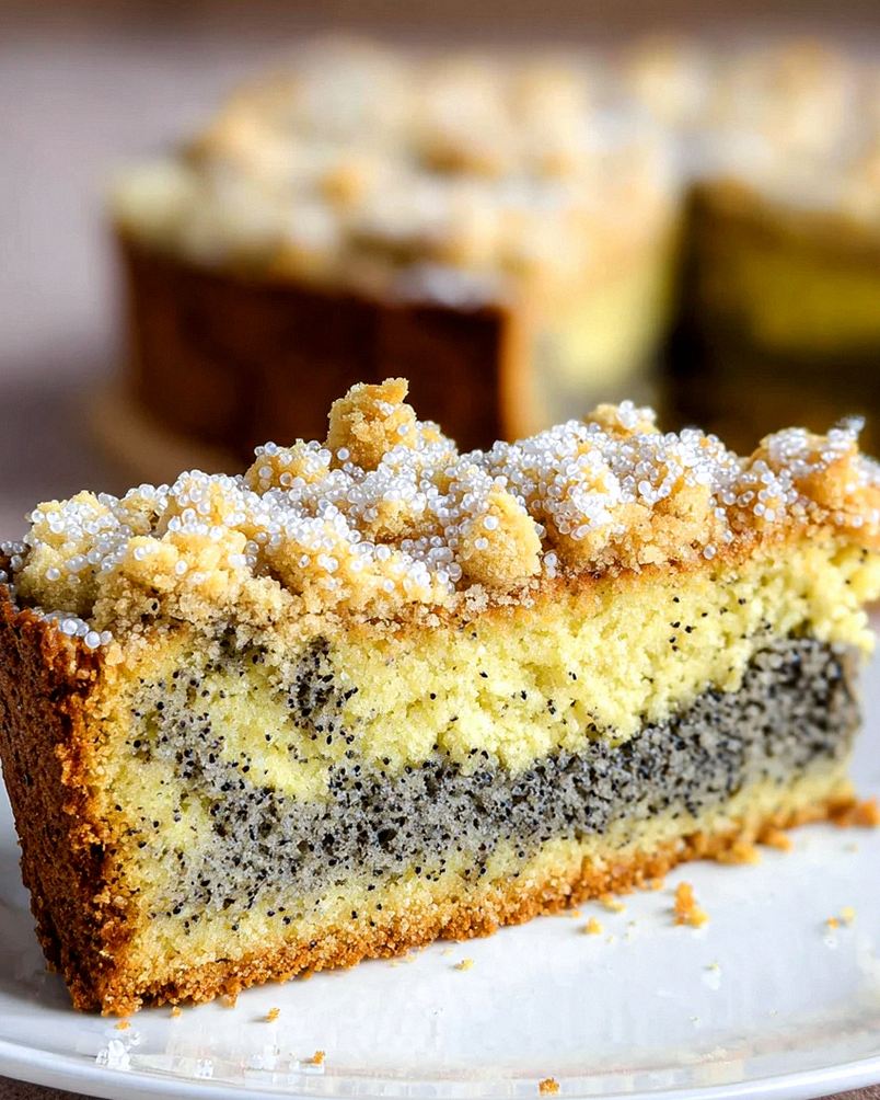 Mohnkuchen mit Streusel – Schritt 2