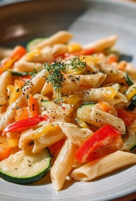 Nudeln mit Gemüse: Schnelles & Gesundes Abendessen!