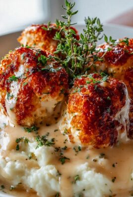 Parmesan Cloud Chicken Bombs