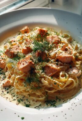 Pasta Mit Lachs Und Sahnesosse – Dein cremiger Genuss!