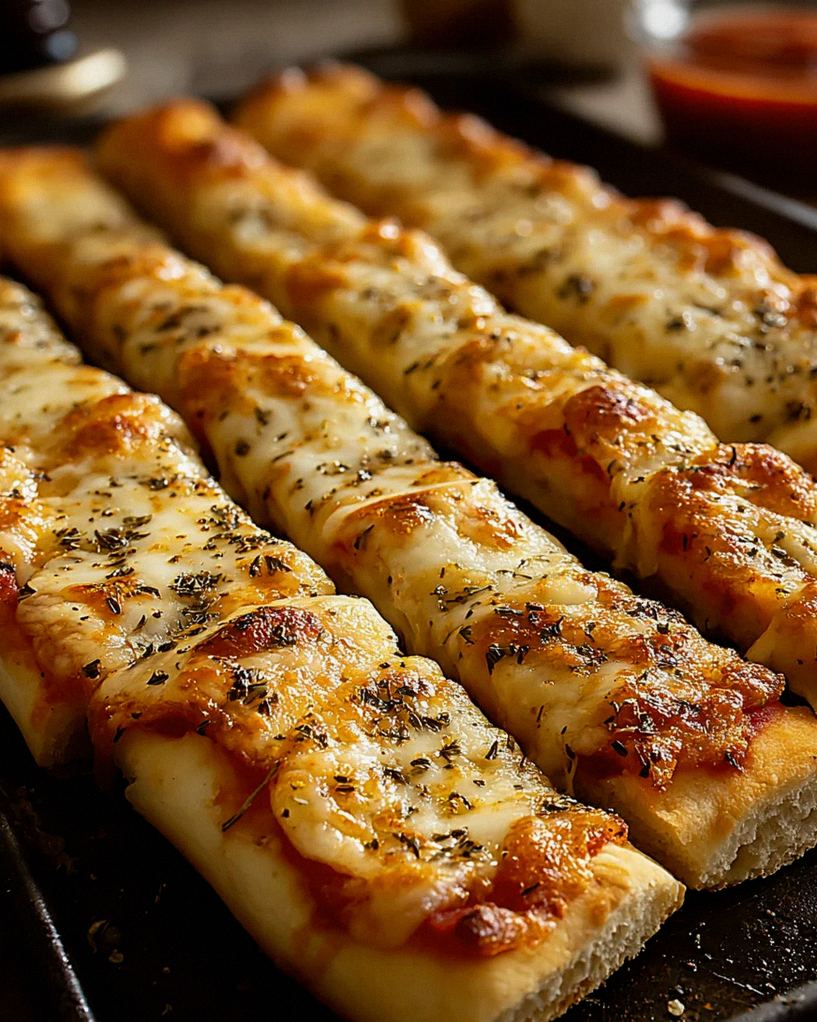 Pizzastangen vom Blech – Schritt 2
