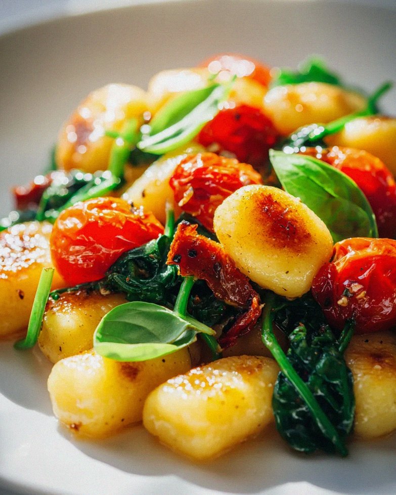 Quick Gnocchi Skillet with Tomato Magic and Spinach – Schritt 1
