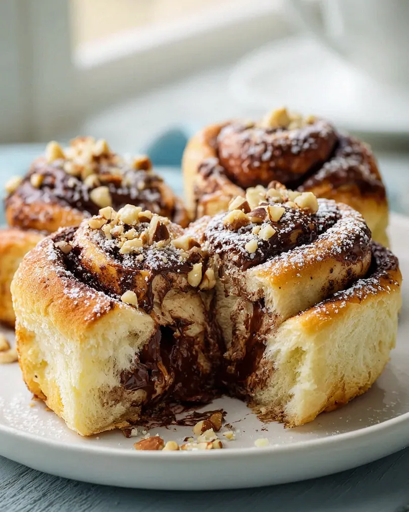 Rezept: Unwiderstehliche Schoko-Haselnuss-Rollen mit Nutella – Schritt 1