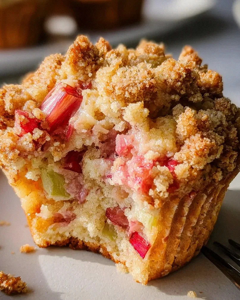 Rhabarber-Muffins mit Vanillestreuseln – Schritt 2
