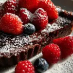 Saftige Schokoladentarte ohne Mehl