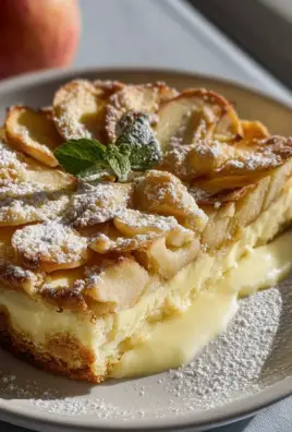 Saftiger Apfel Pudding Kuchen – Einfaches Rezept für Genuss
