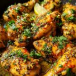 Spanisches Knoblauchhähnchen