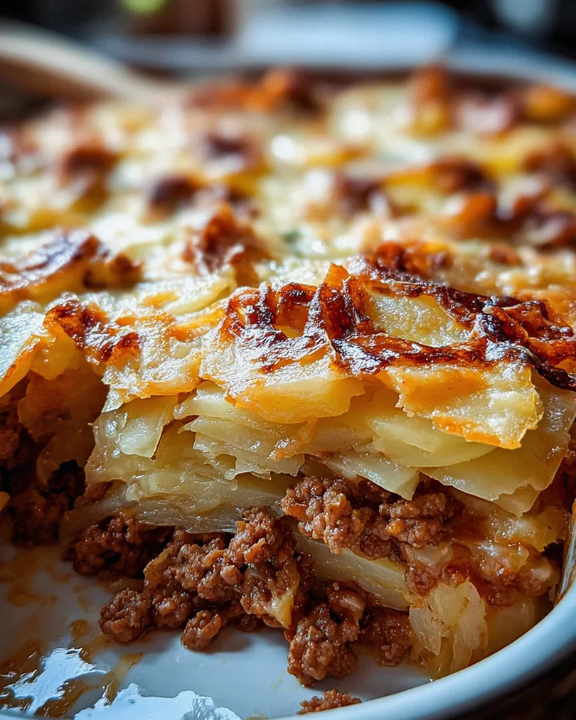 Spitzkohl-Hackfleisch-Auflauf mit Kartoffeln – Schritt 2
