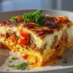 Süßkartoffel Hackfleisch Auflauf: Herzhaft mit Tomate & Paprika
