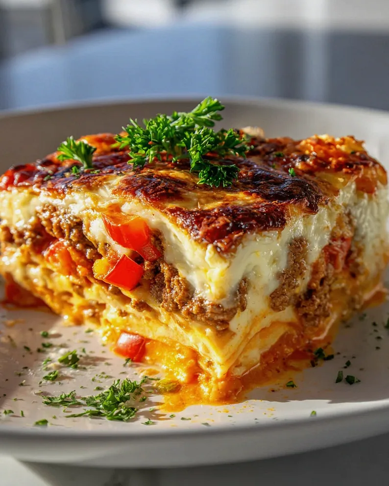 Süßkartoffel Hackfleisch Auflauf: Herzhaft mit Tomate & Paprika – Schritt 1