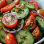 Tomaten-Gurken-Salat