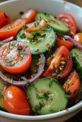 Tomaten-Gurken-Salat