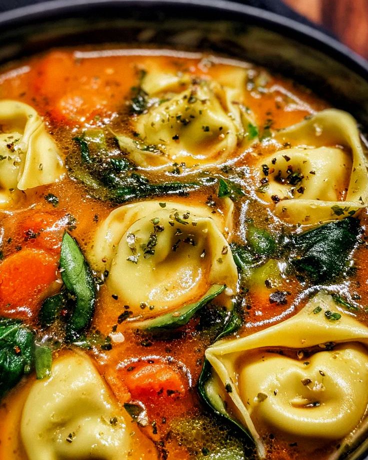Tortellinisuppe – Schritt 1