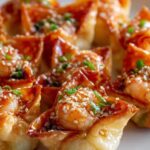 Tropische Garnelen-Wontons