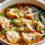 Wärmende Potsticker-Suppe: Ein köstlicher Genuss für die Seele
