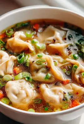 Wärmende Potsticker-Suppe: Ein köstlicher Genuss für die Seele