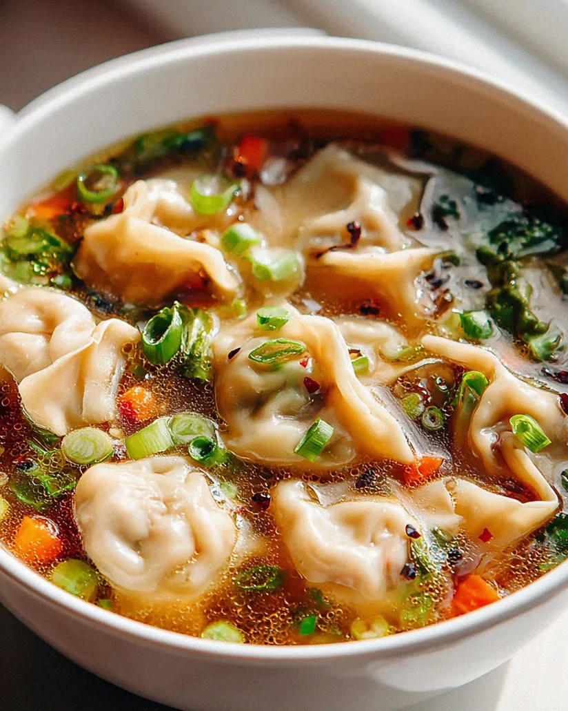 Wärmende Potsticker-Suppe: Ein köstlicher Genuss für die Seele – Schritt 1