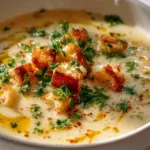 Wohltuende Kater-Kur: Knoblauch-Kartoffelsuppe Rezept