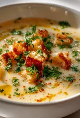 Wohltuende Kater-Kur: Knoblauch-Kartoffelsuppe Rezept