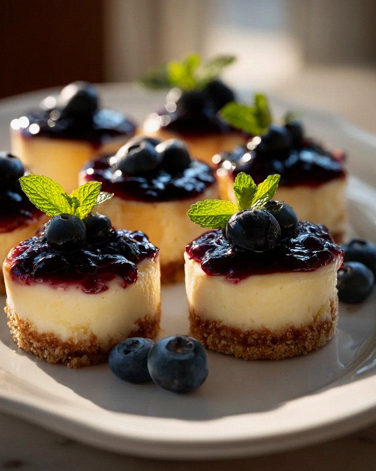 Zitronen-Heidelbeer-Cheesecakes: Saftig, mini & unwiderstehlich – Schritt 2