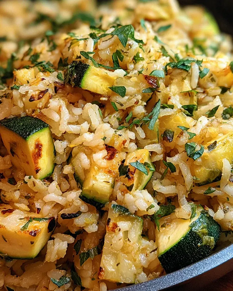 Zucchini-Reis-Pfanne – Schritt 2