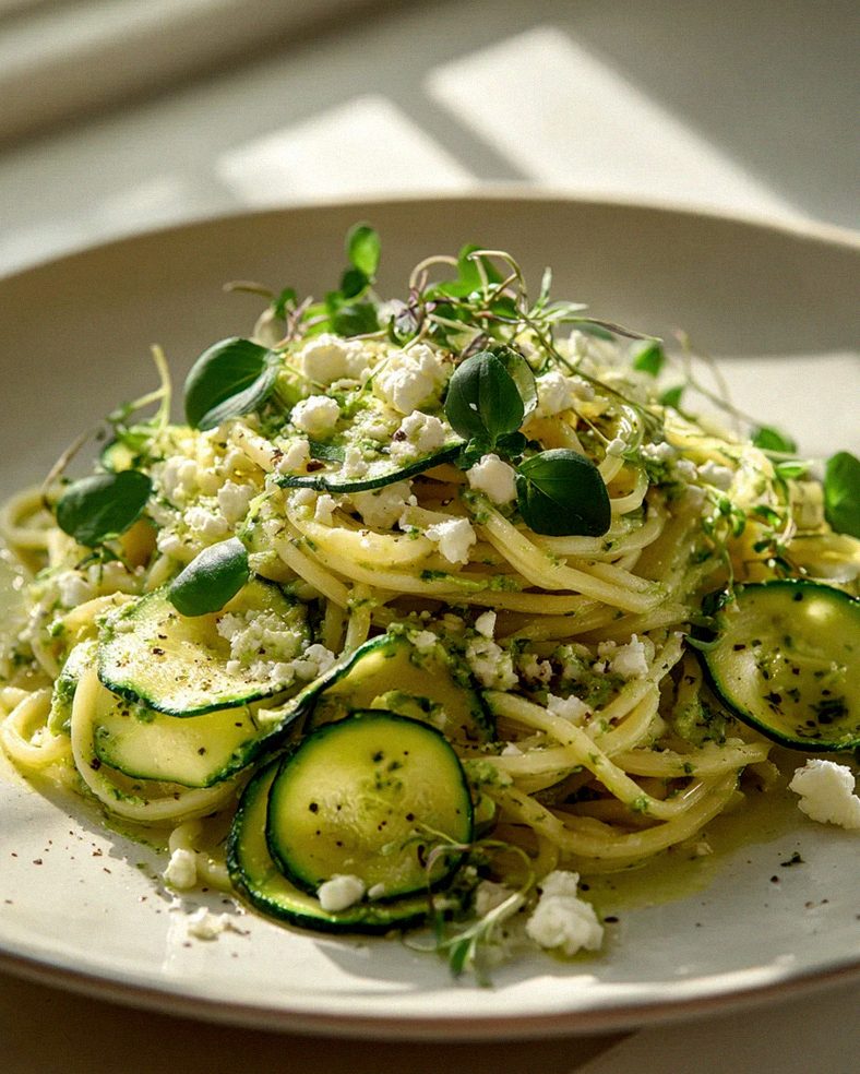 Zucchini Sauce Pasta: Leicht, gesund & unwiderstehlich! – Schritt 1